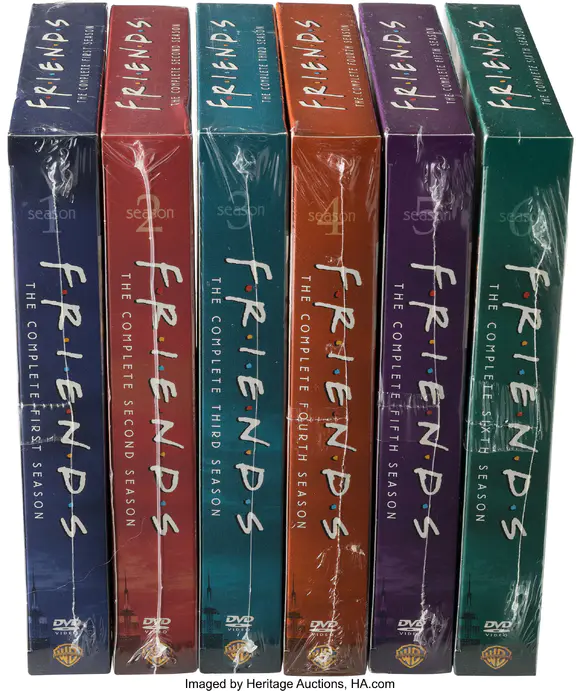 Heritage AuctionsFriends (NBC TV, 1994-2004), Seasons 1-6 DVD Box