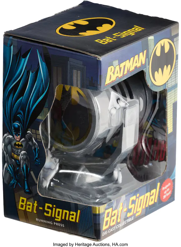 Heritage AuctionsGroup of (6) Batman Memorabilia and Decor, Perso