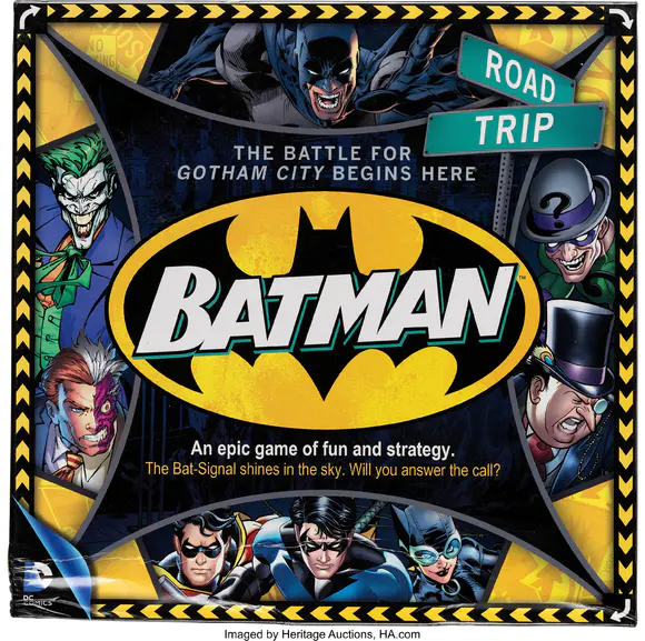 Heritage AuctionsGroup of (6) Batman Memorabilia and Decor, Perso