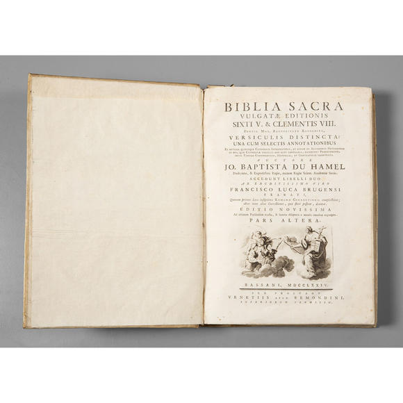 Aste Boetto SRLBiblia Sacra Vulgate Editionis, due volumi,