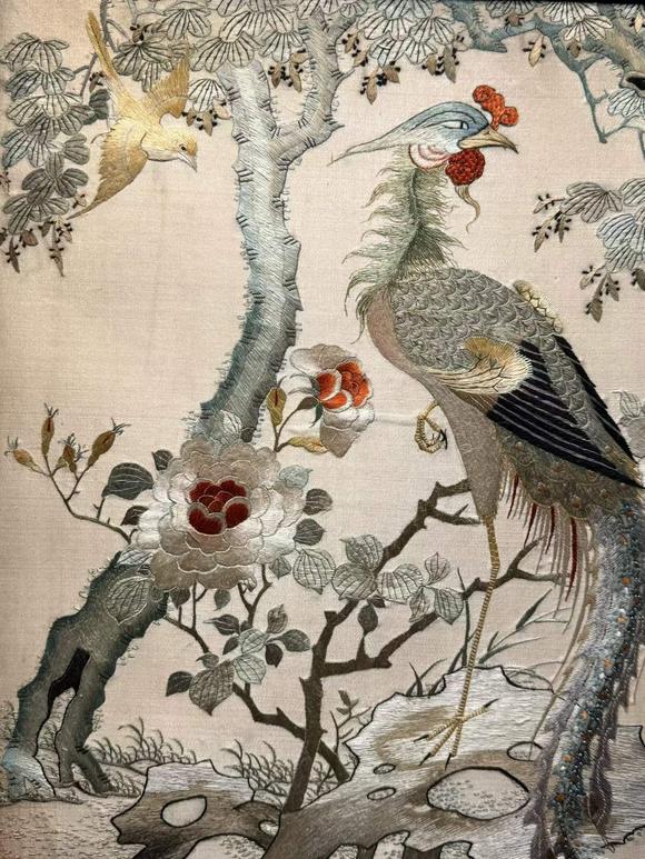 日本東勝刺繡百鳥朝鳳