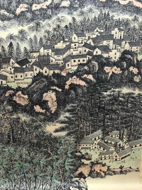 日本松町古美賴少其 山水中堂