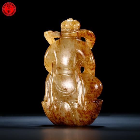 北京啟石明 蓮花座佛像