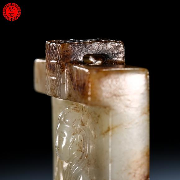 北京啟石清 佛像經(jīng)文玉牌