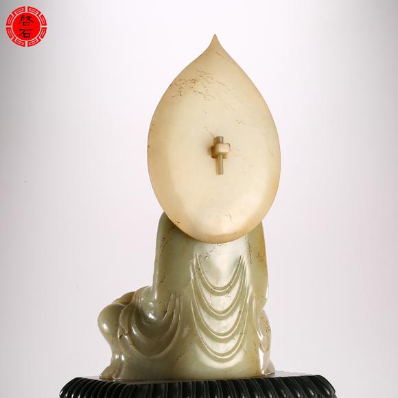 北京啟石清 佛祖坐像（帶須彌座）
