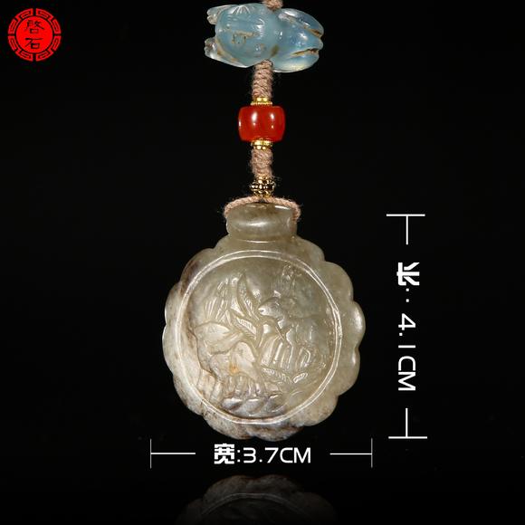 北京啟石明 多寶玉串飾
