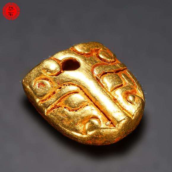 北京啟石明 金獸面