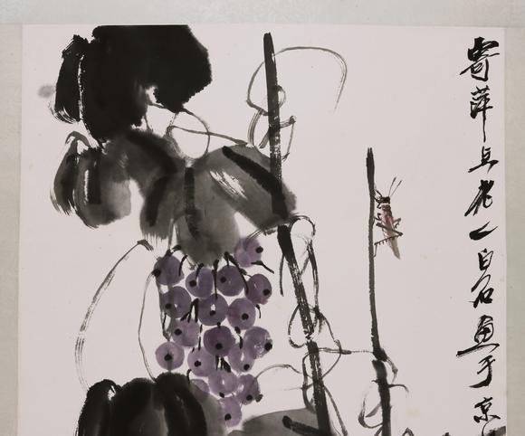 北京嘉翰鳴秋圖 附《齊白石畫集》P52