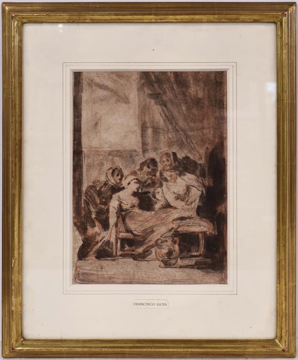 Clarke Auction GalleryFRANCISCO GOYA (CIRCLE OF) (1746-1828).