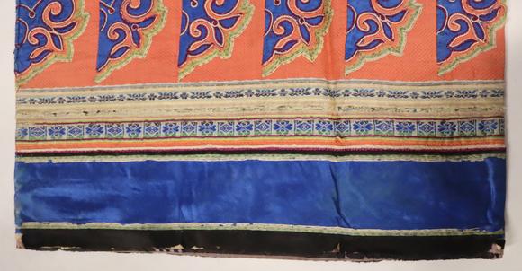 Clarke Auction GalleryPair of Chinese Silk Embroidered Pants.