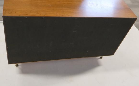 Clarke Auction GalleryMidcentury Pr Of George Nelson Thin Edge Rosewood