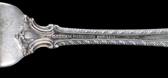Clarke Auction GallerySTERLING. Gorham English Gadroon Sterling