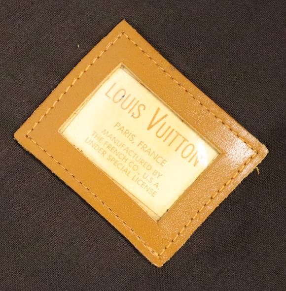 Clarke Auction GalleryCOUTURE. Vintage Louis Vuitton Garment Bag.