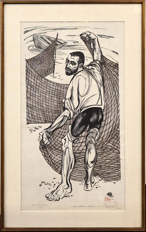 Clarke Auction GalleryLORENZO HOMAR (PUERTO RICAN, 1913-2004).