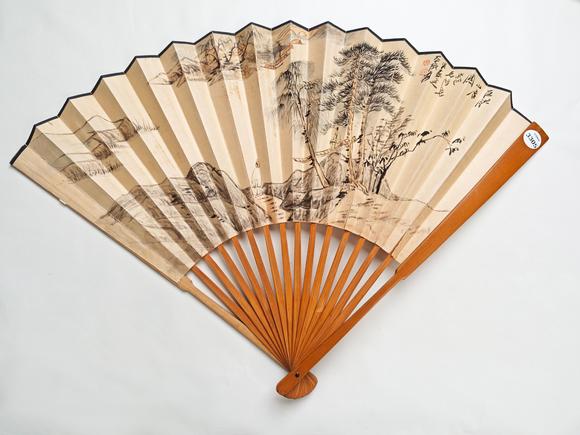 京都粵盛美術(shù)張大千/書畫成扇