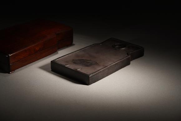 古河會(huì)端溪錢(qián)幣硯