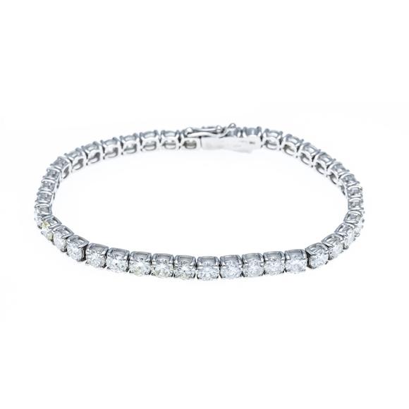 Historia AuktionshausHigh-quality Riviére diamond bracel