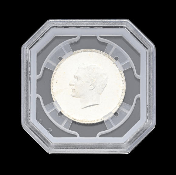 Piguet - H?tel des VentesRoyaume d'Iran, Mohammad Reza Pahlavi (1941-1979),  Les 2.500 ans de l'Empire Perse , médaille commémorative en argent, 1350SH/1971
