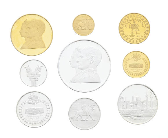 Piguet - H?tel des VentesRoyaume d'Iran, Mohammad Reza Pahlavi (1941-1979),  Empire Perse - 2.500 ans de la monarchie iranienne , coffret édition limitée