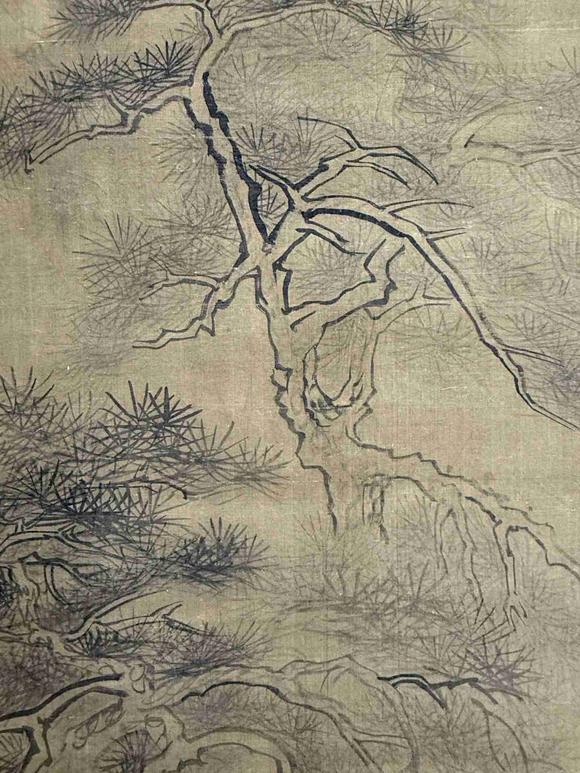 日本松町古美唐寅 山水