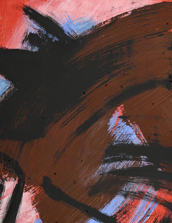 Piguet - H?tel des VentesGérard Schneider (1896-1986),  Opus 7 M , 1976, acrylique sur toile, signée et datée, 97x130 cm