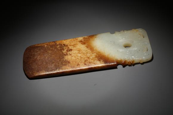 千美會(huì)高古玉石家河文化斧