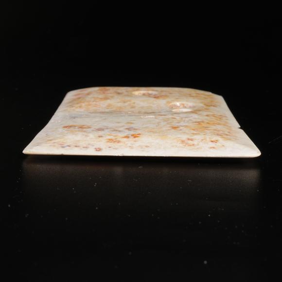 千美會(huì)古玉雕玉刀