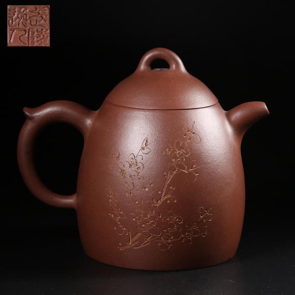 千美會紫砂執(zhí)壺一把