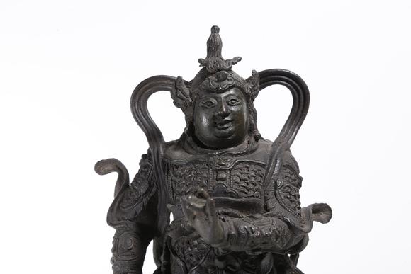千美會(huì)銅韋陀造像