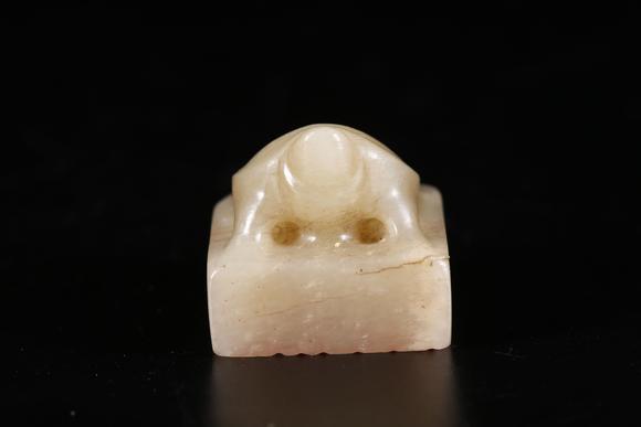 千美會(huì)和田玉雕龜鈕印章