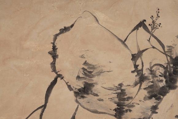 KARSON AUCTIONBada Shanren Flowers and Birds (Hanging Scroll)