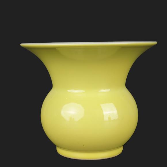 朱雀美術(shù)拍賣清 黃釉水指