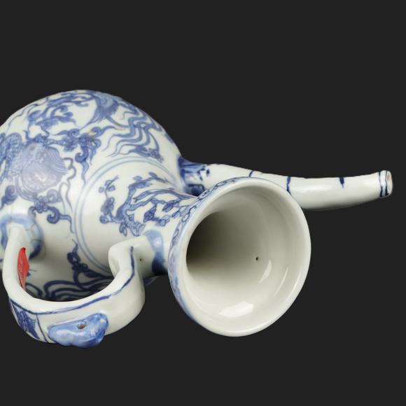 朱雀美術(shù)拍賣明 萬厲 龍鳳紋花瓶