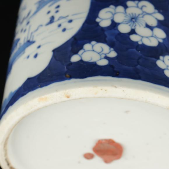 朱雀美術(shù)拍賣青花 筆筒