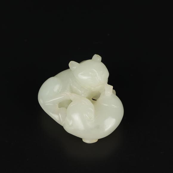 朱雀美術(shù)拍賣白玉瑞獸