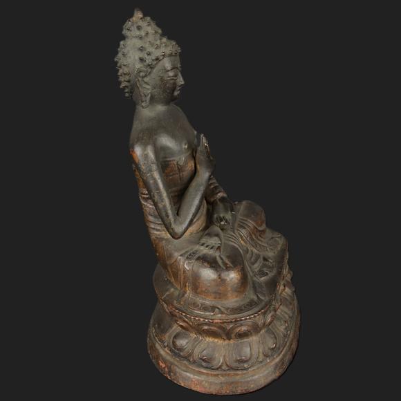 朱雀美術(shù)拍賣銅座佛