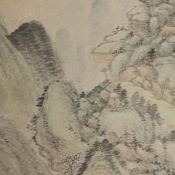 朱雀美術(shù)拍賣董誥 翠霧奇峰圖