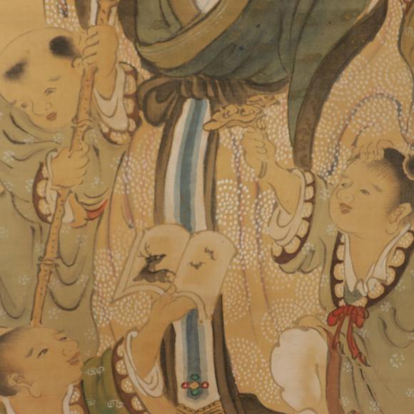 朱雀美術(shù)拍賣掛軸三幅 文晁