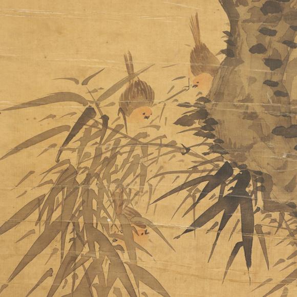 朱雀美術(shù)拍賣觀中錫臣 群雀圖