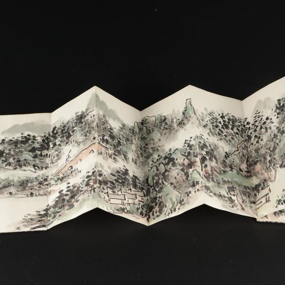 朱雀美術(shù)拍賣黃賓虹 冊頁山水