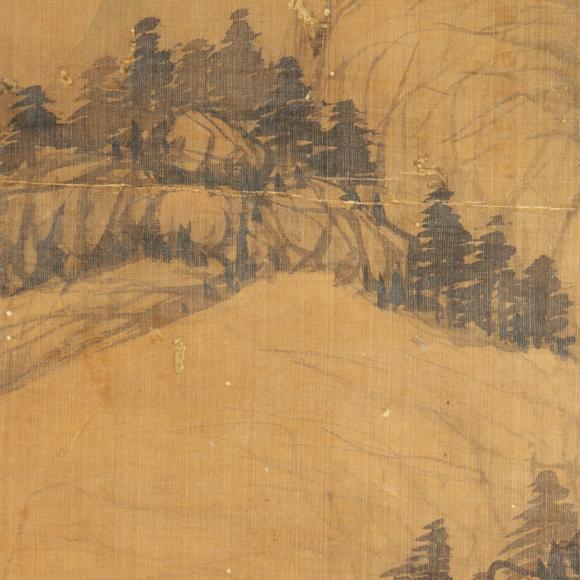 朱雀美術(shù)拍賣李世倬 水墨山水