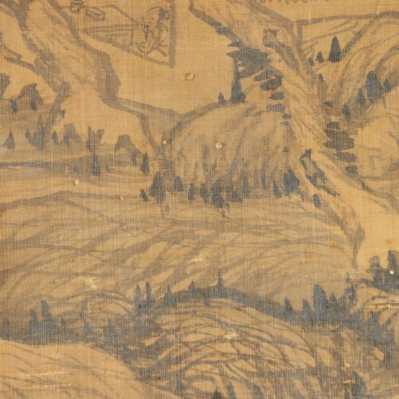 朱雀美術(shù)拍賣李世倬 水墨山水