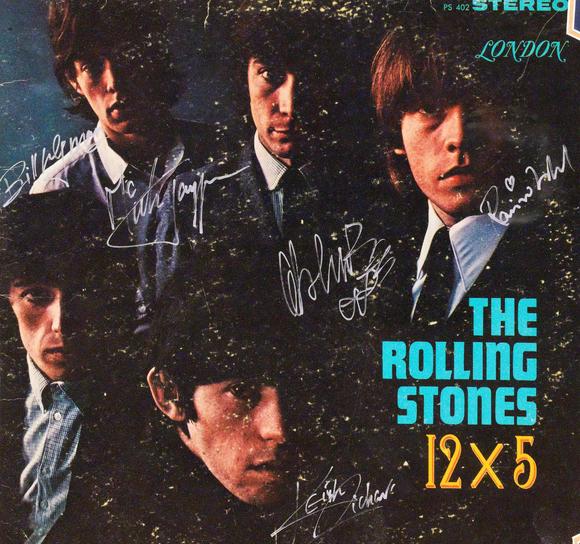 Karl s Collections IncRolling Stones signed vinyl record of 