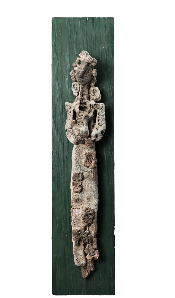Karl s Collections IncPre-Columbian Terracotta Sculpture Wall Plaque Signed