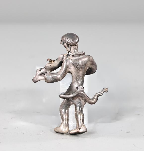 Karl s Collections IncI.Yeheskel Israel Sterling Silver Wall, Zadok Arts, Sterling Man Play Violin