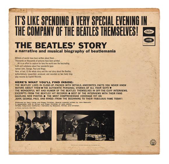 Karl s Collections IncThe Beatles - Signed The Beatles' Story Double LP