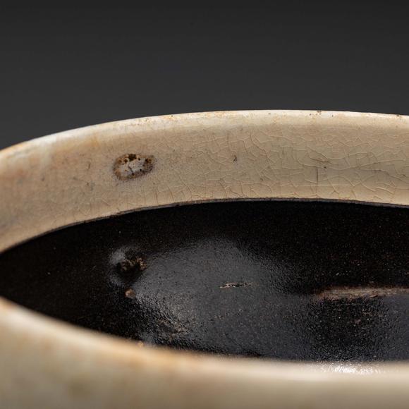 大阪美術(shù)商會(huì)金 白覆輪天目碗