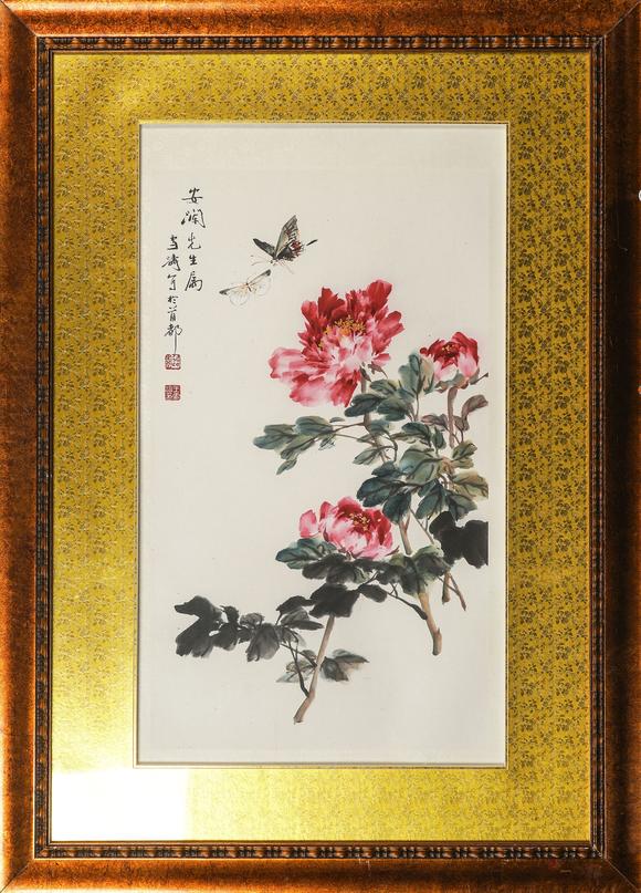 中鴻信王雪濤（1903-1982）?牡丹圖
