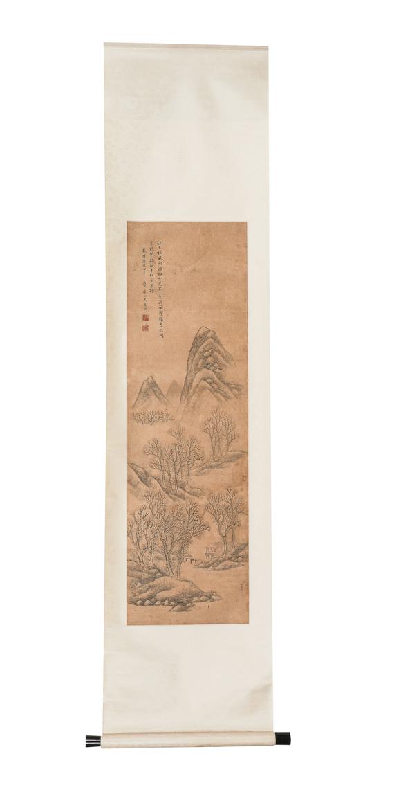 中鴻信奚岡(1746-1803)?秋山小閣