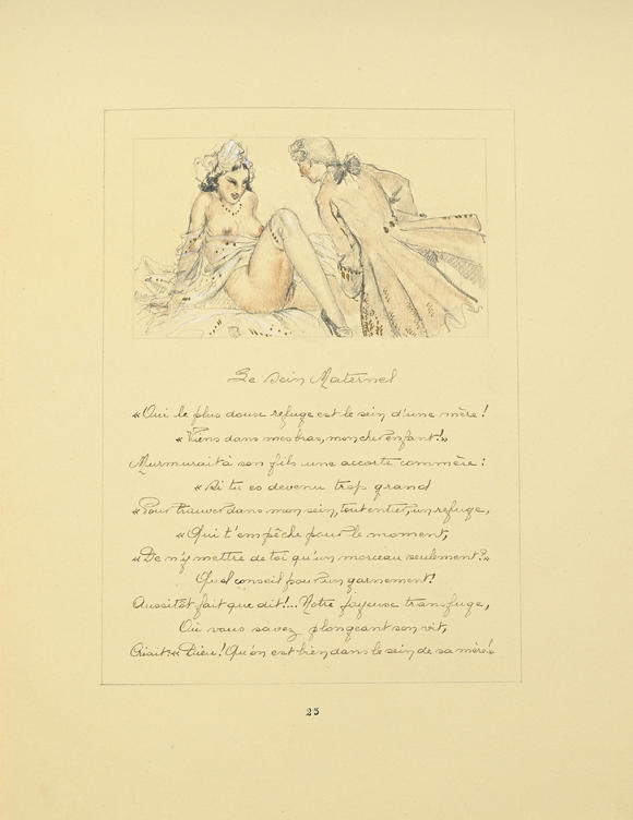Piguet - H?tel des VentesEROTICA. ROJAN. Petit recueil de contes du XVIIIe siècle.